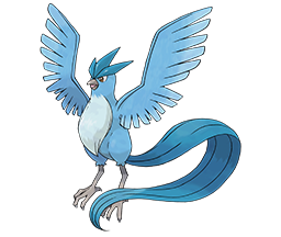 articuno and galarian articuno (pokemon) drawn by volpecorvo