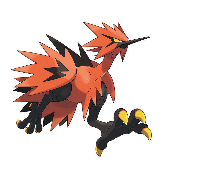 Zapdos de Galar, Pokémon