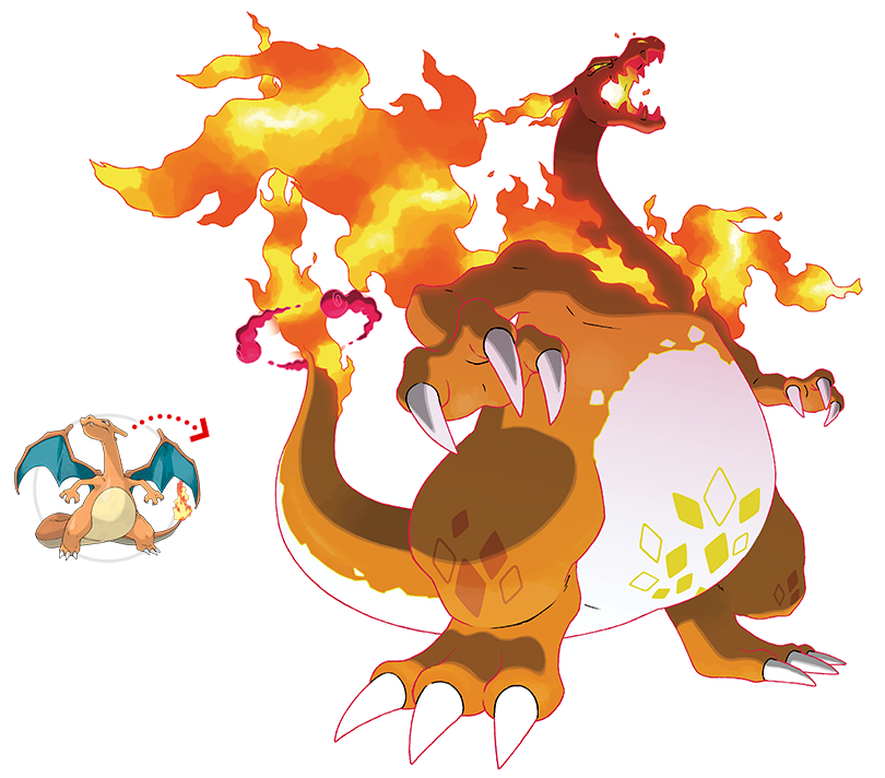 Resultado de imagen de Charizard gigantamax