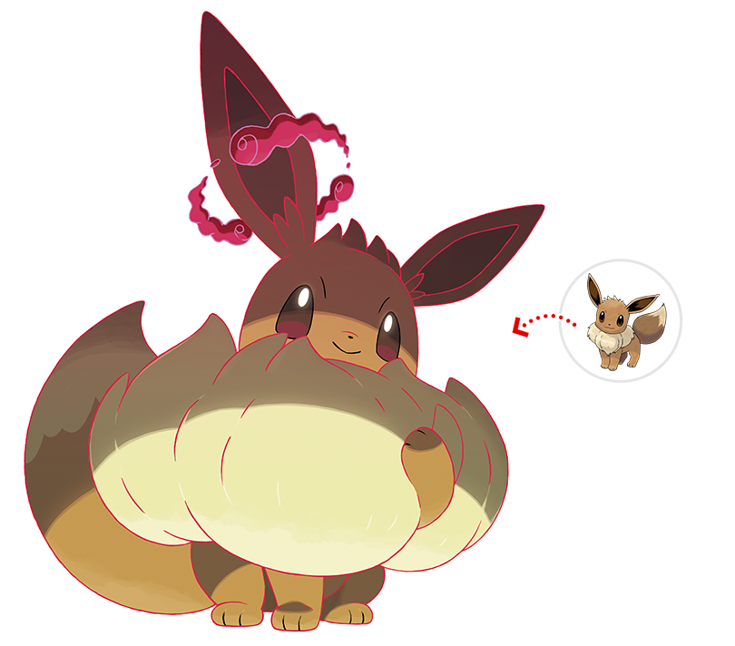 Resultado de imagen de Eevee Gigantamax