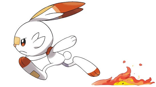 Scorbunny | Pokémon Sword e Pokémon Shield