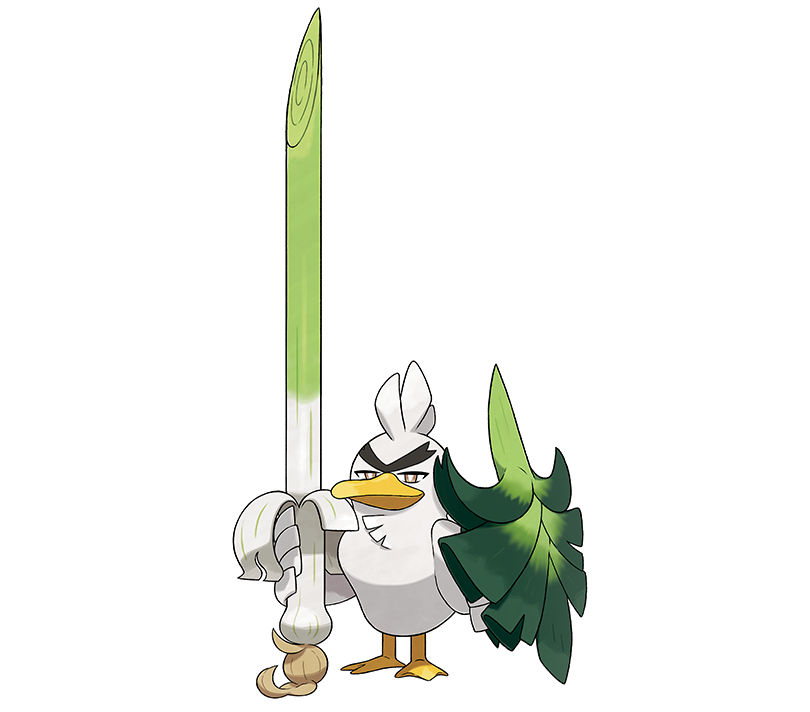 Farfetch'd de Galar, Pokémon