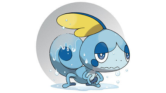 Pokemon Sword and Shield Ultra Shiny Hidden Ability Sobble 6IV-EV Trained