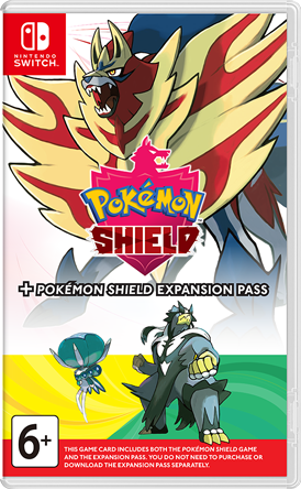 Pokemon Shield Packshot
