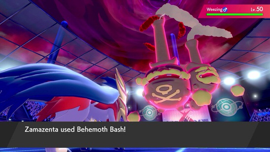 Zamazenta Pokémon Sword e Pokémon Shield