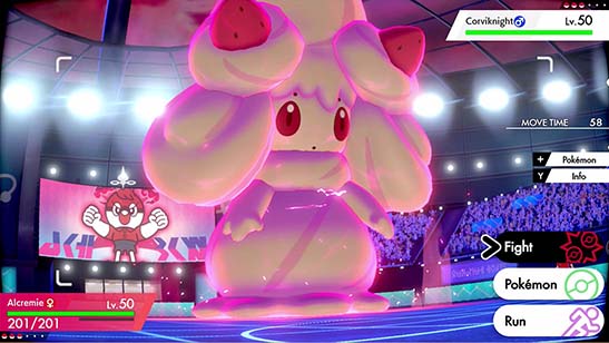 O Pokémon-chantilly Alcremie está dividindo os fãs de Sword e