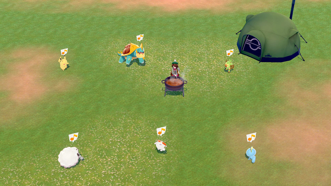 Jouez avec vos Pokémon grâce au Poké Camping Pokémon Épée et Pokémon